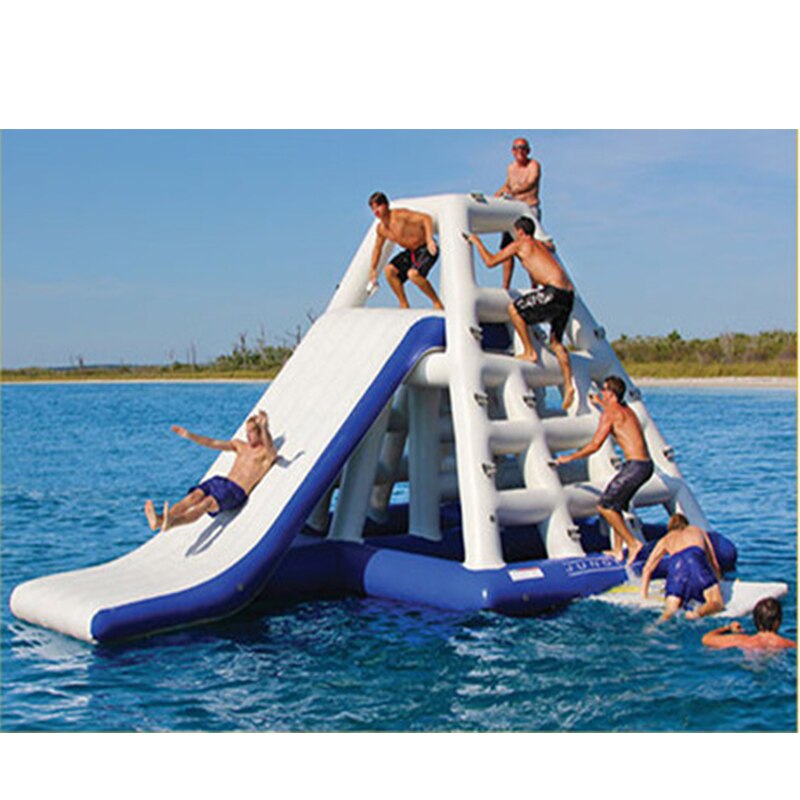 oftenrain Inflatable Waterslide Wider Steps，Durable Inflatable Play Center Swimming Pool，Kids Inflatable Swimming Pool Water Slide 